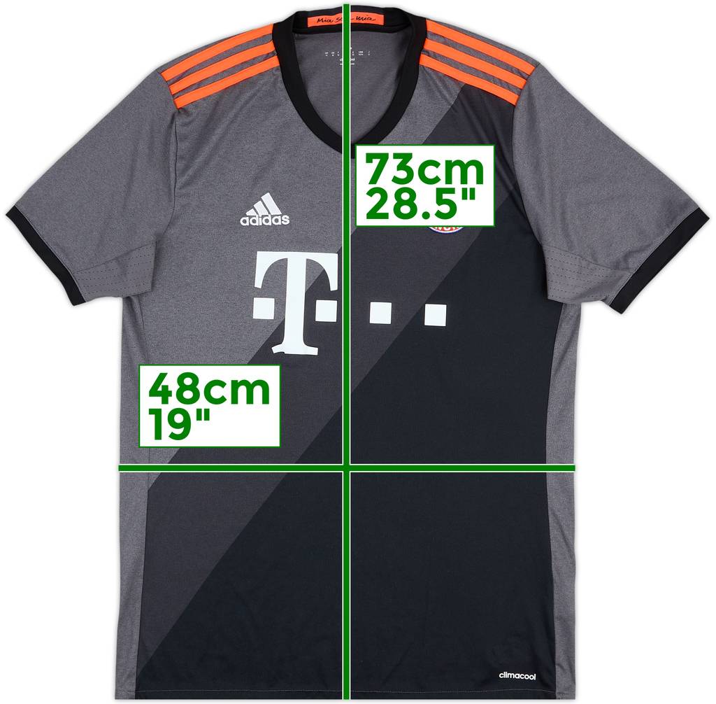 2016-17 Bayern Munich Away Shirt - 4/10 - (M)