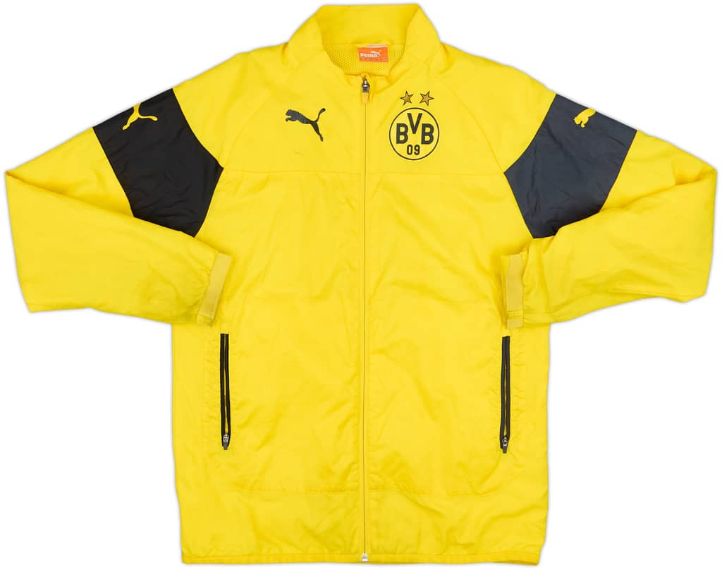 2014-15 Borussia Dortmund Puma Track Jacket - 7/10 - (L.Boys)