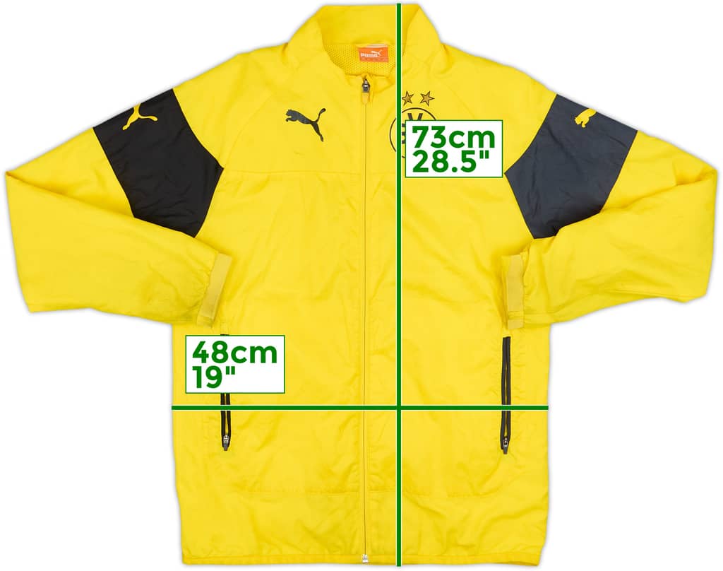 2014-15 Borussia Dortmund Puma Track Jacket - 7/10 - (L.Boys)