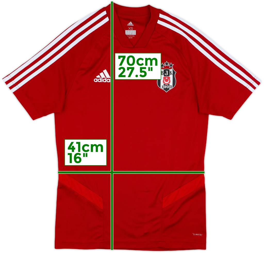 2019-20 Besiktas adidas Training Shirt - 8/10 - (XS)