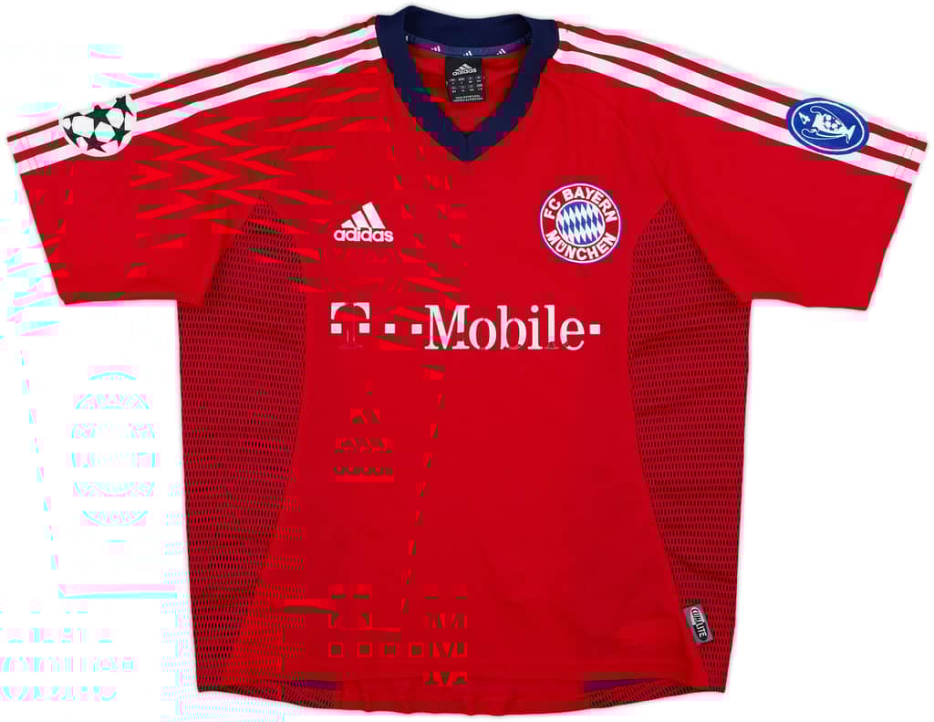 2002-03 Bayern Munich CL Shirt - 4/10 - (Y)