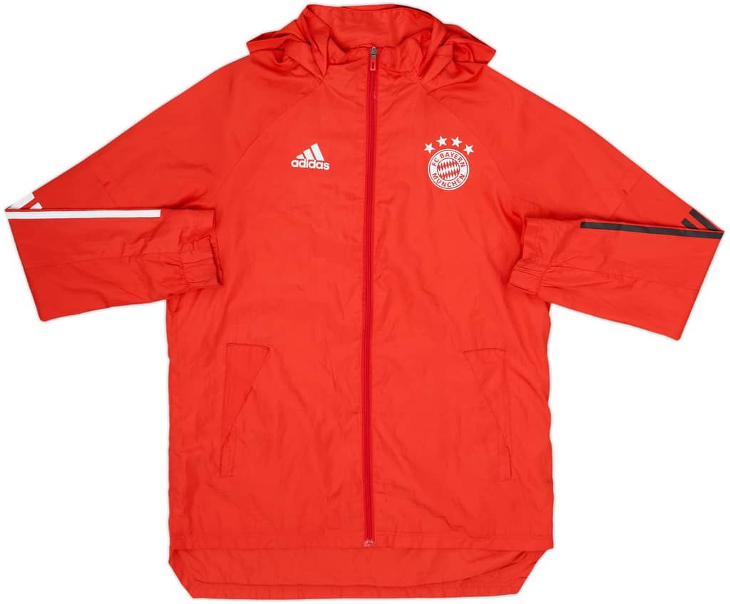 2021-22 Bayern Munich adidas Hooded Track Jacket - 8/10 - (L)
