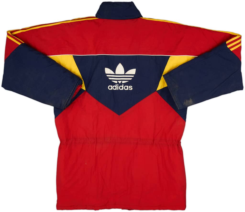 1990-92 Arsenal adidas Padded Bench Coat - 7/10 - (L)
