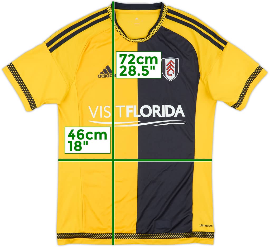 2015-16 Fulham Away Shirt - 8/10 - (S)
