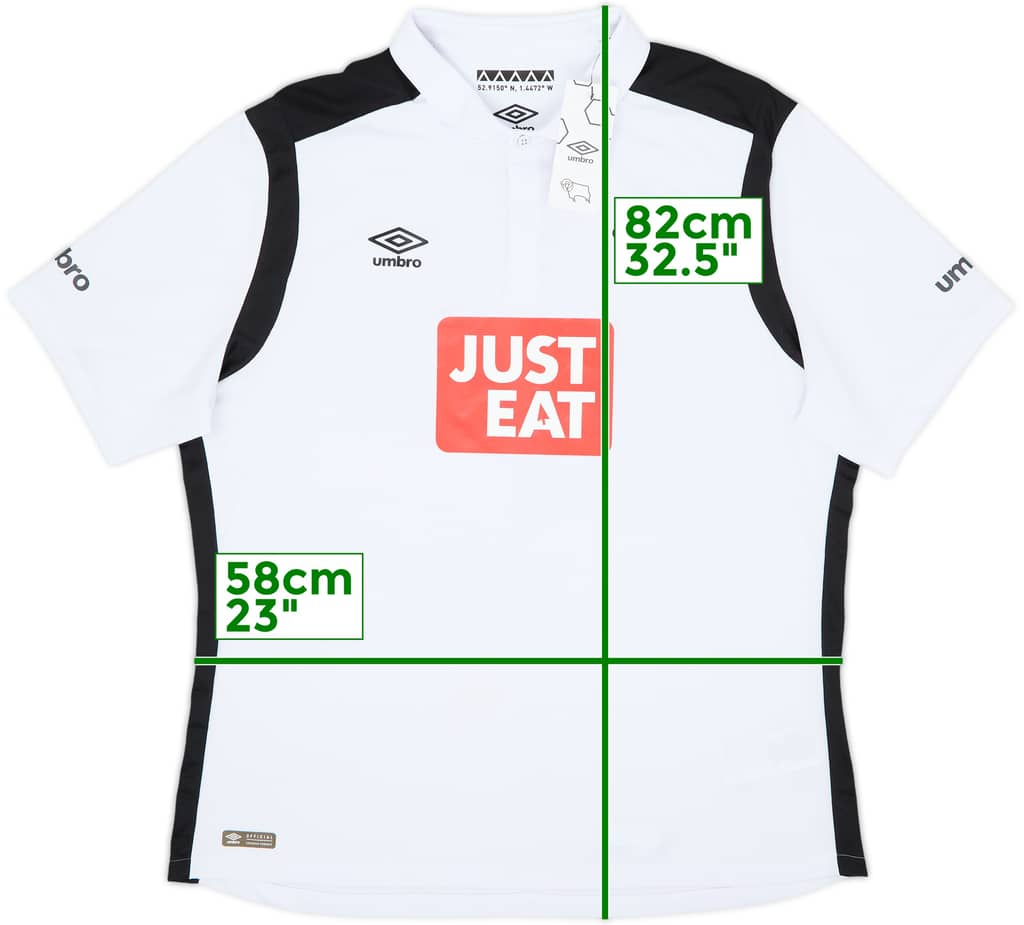 Camiseta de local del Derby County 2016-17 (XXL)