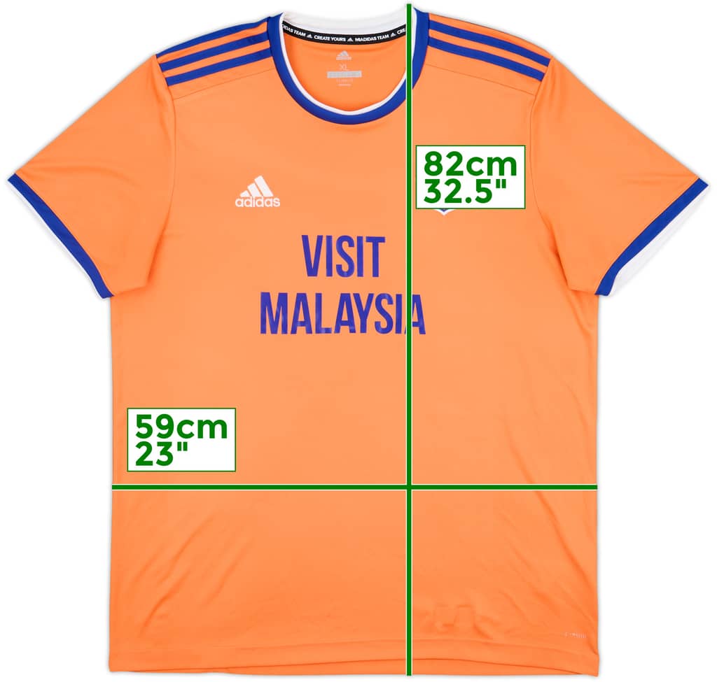 2019-21 Cardiff Away Shirt - 8/10 - (XL)