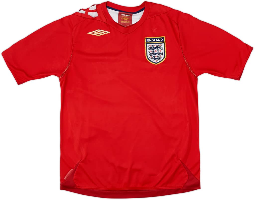 2006-08 England Away Shirt - 5/10 - (M)