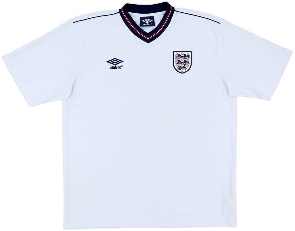 2000s England '1986' Umbro Retro Home Shirt - 10/10 - (XL)