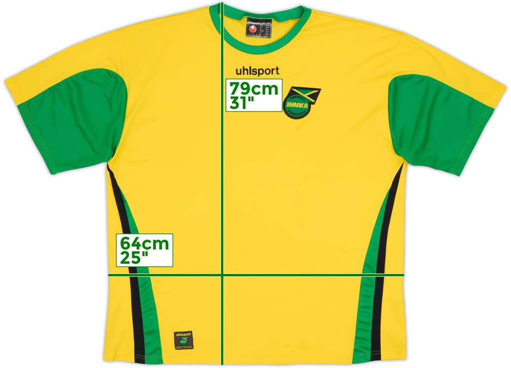 2005-07 Jamaica Home Shirt - 6/10 - (XXL)