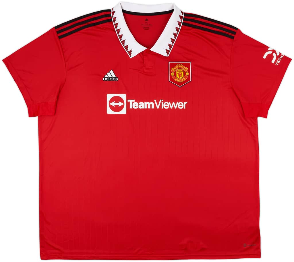 2022-23 Manchester United Home Shirt - 10/10 - (4XL)