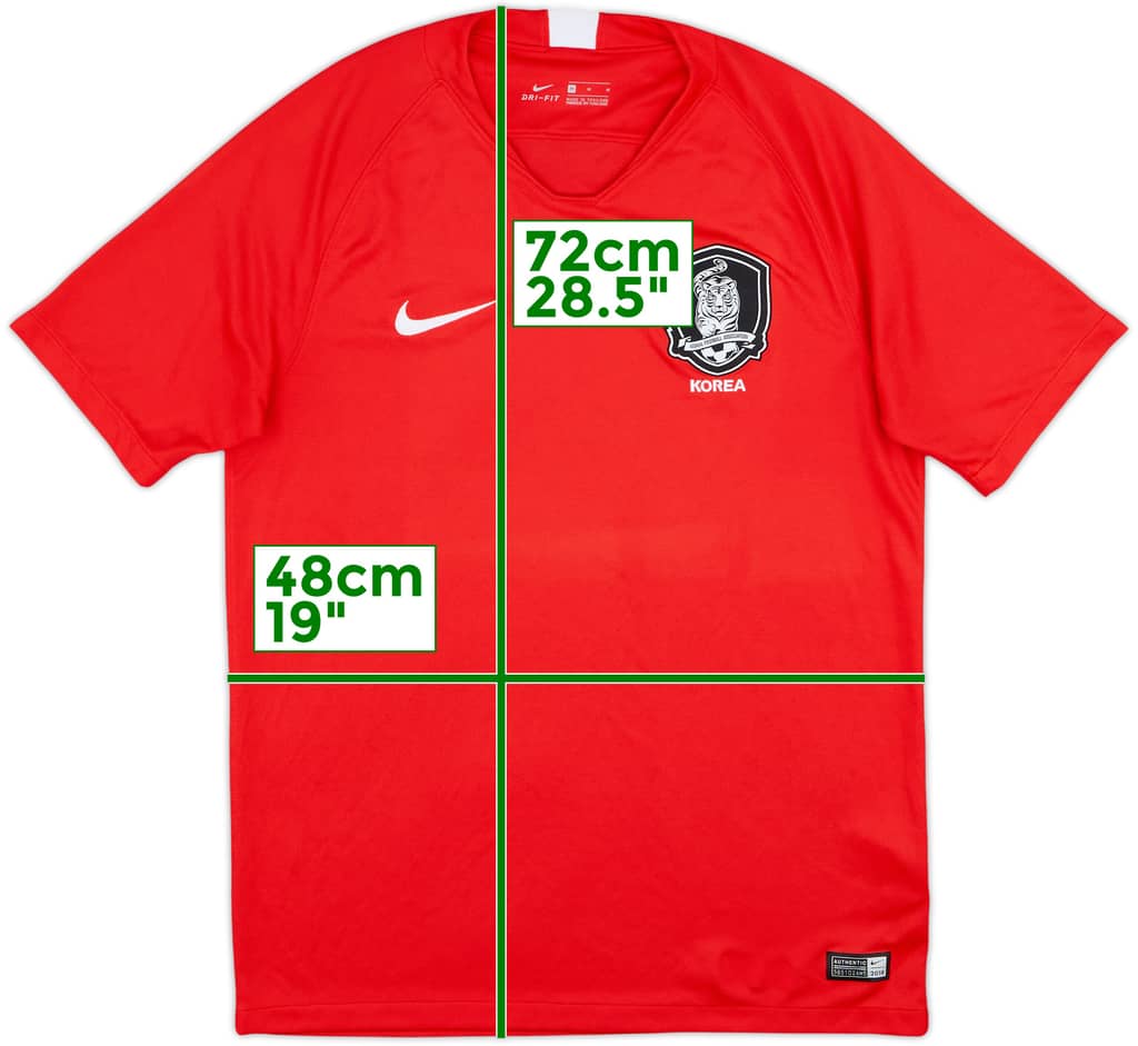 2018-20 South Korea Home Shirt - 8/10 - (M)