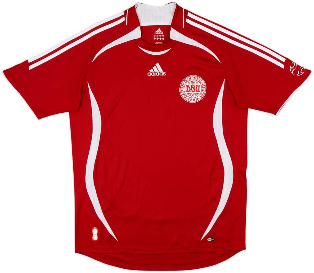 2006-08 Denmark Home Shirt - 8/10 - (M)