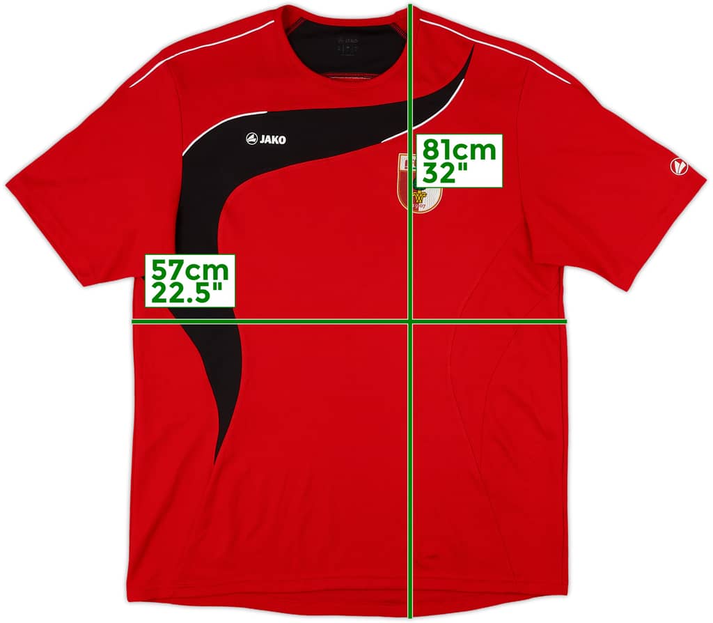 2011-12 Augsburg Jako Training Shirt - 5/10 - (XL)