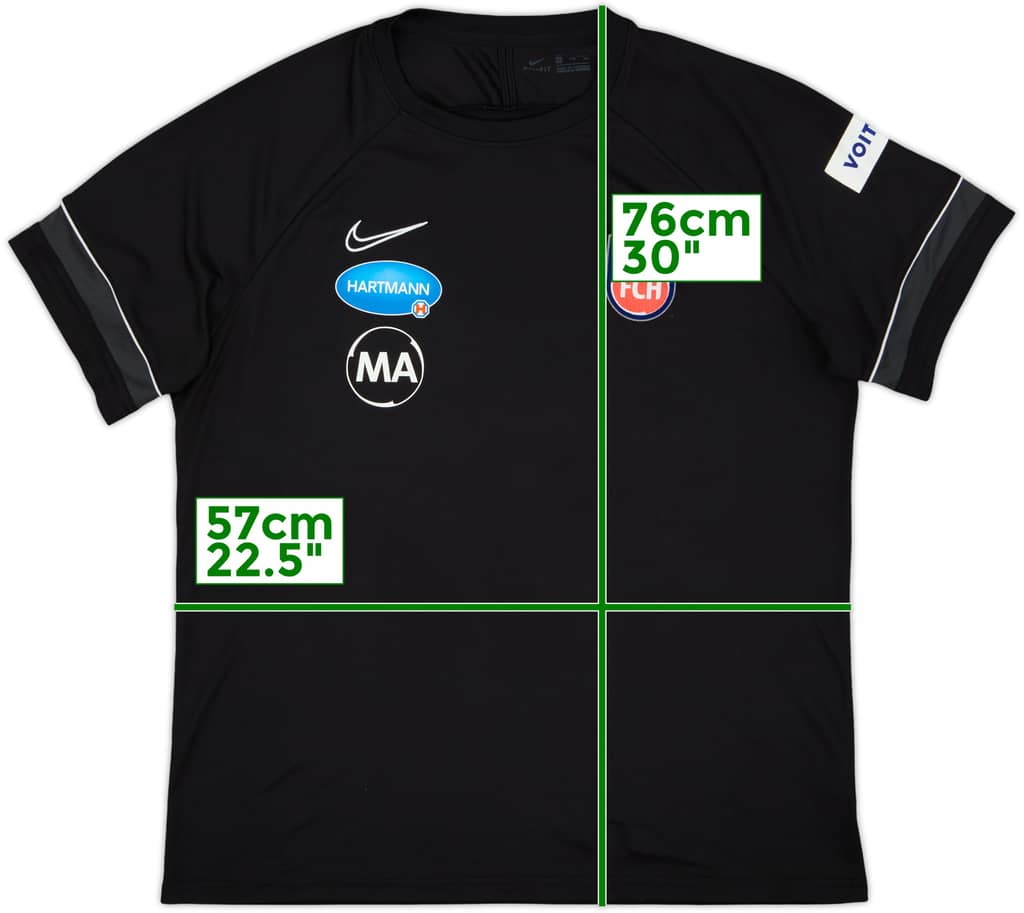 2021-22 Heidenheim Nike Training Shirt - 10/10 - (XXL)