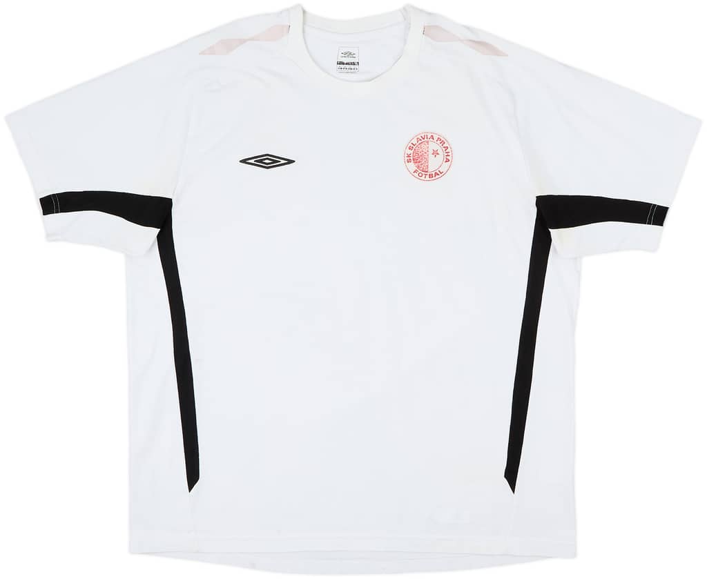 2007-08 Slavia Prague Umbro Training Shirt - 5/10 - (XXL)