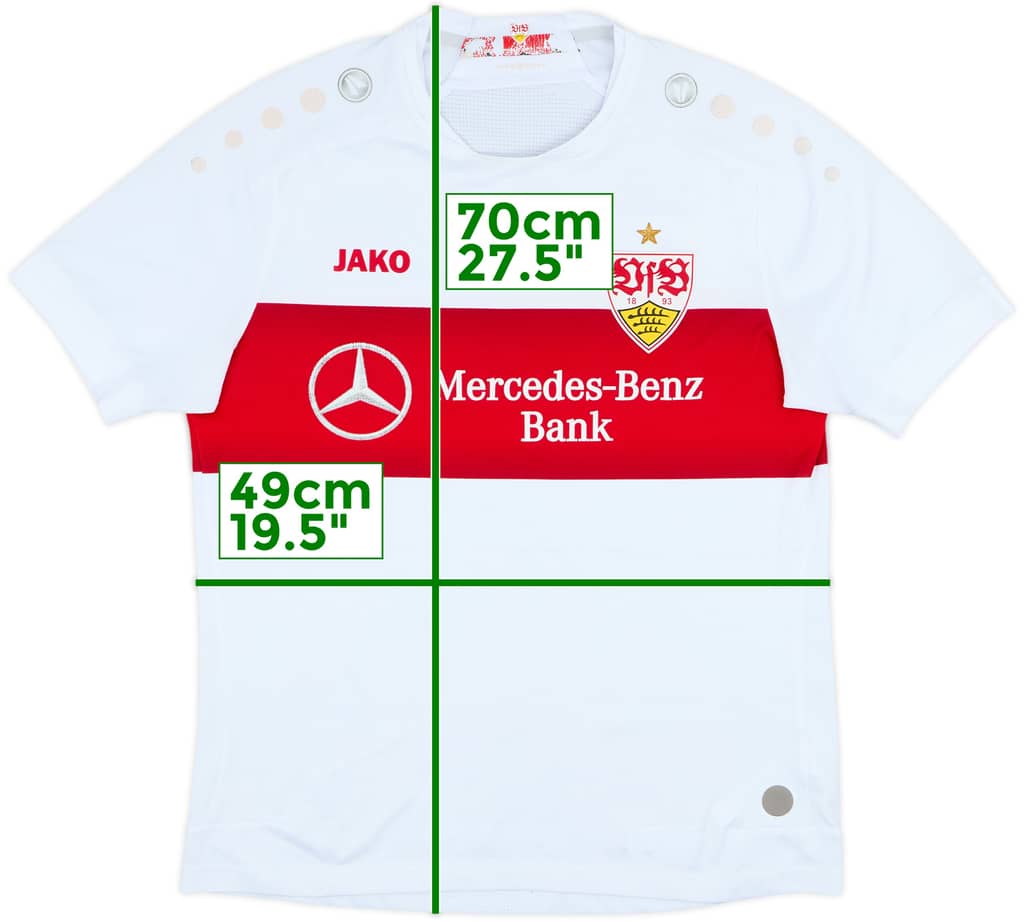 2019-20 Stuttgart Home Shirt - 5/10 - (M)