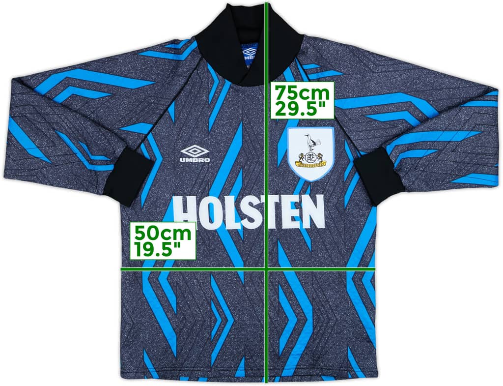 1993-95 Tottenham GK Shirt - 8/10 - (S)