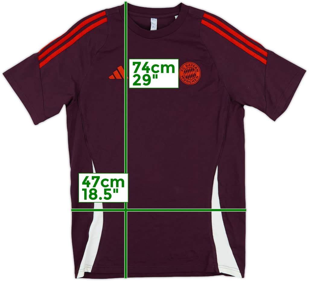 2024-25 Bayern Munich adidas Cotton Tee - 8/10 - (S)