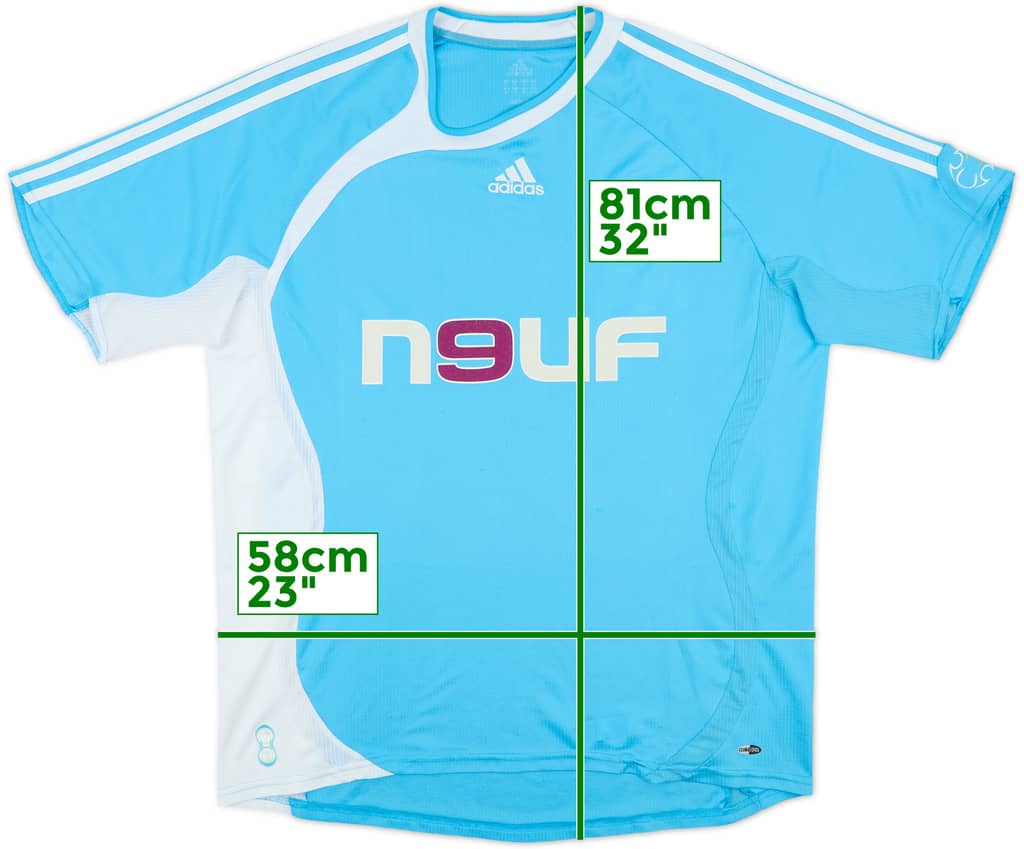 2006-07 Olympique Marseille Away Shirt - 8/10 - (L)