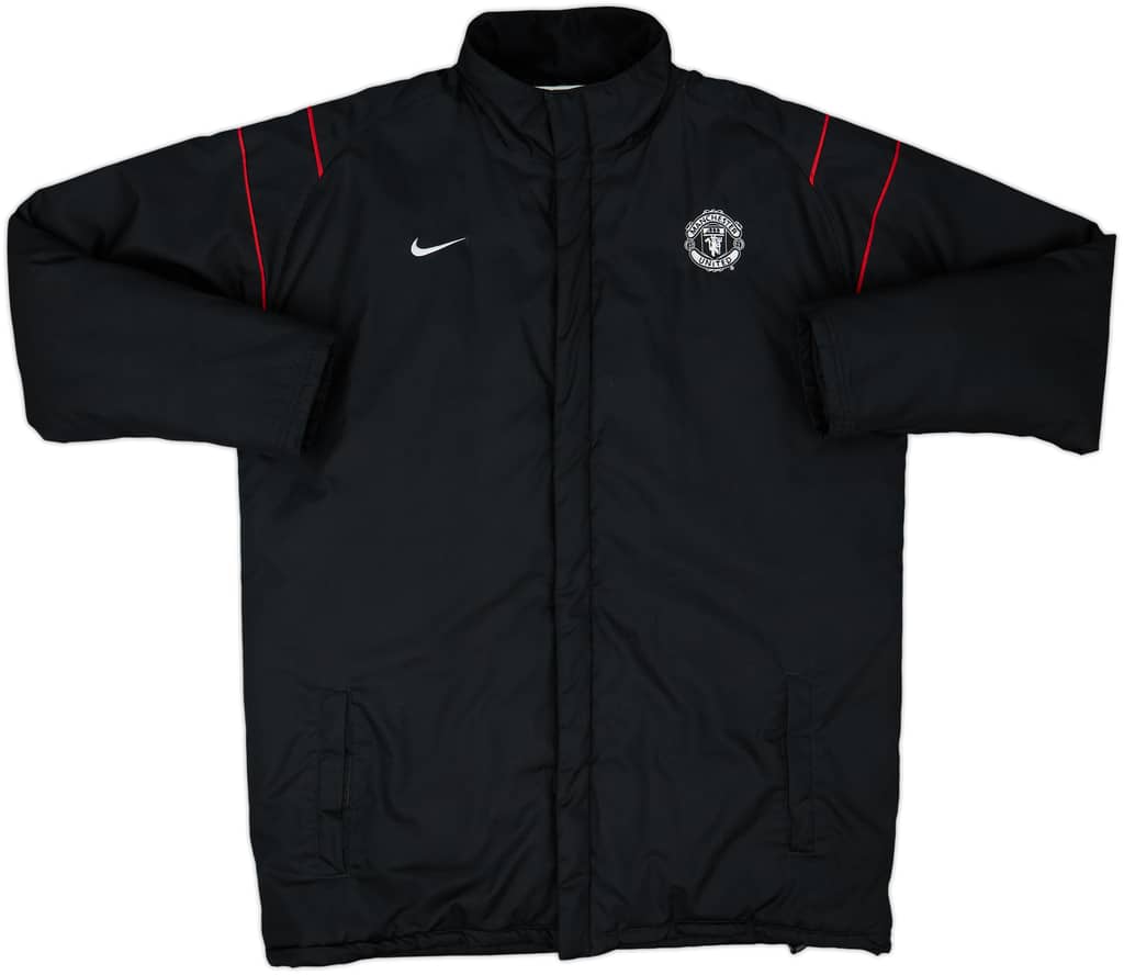 2003-04 Manchester United Nike Padded Bench Coat - 10/10 - (L)