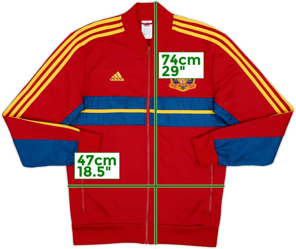 2012-13 Spain adidas Track Jacket - 9/10 - (S)
