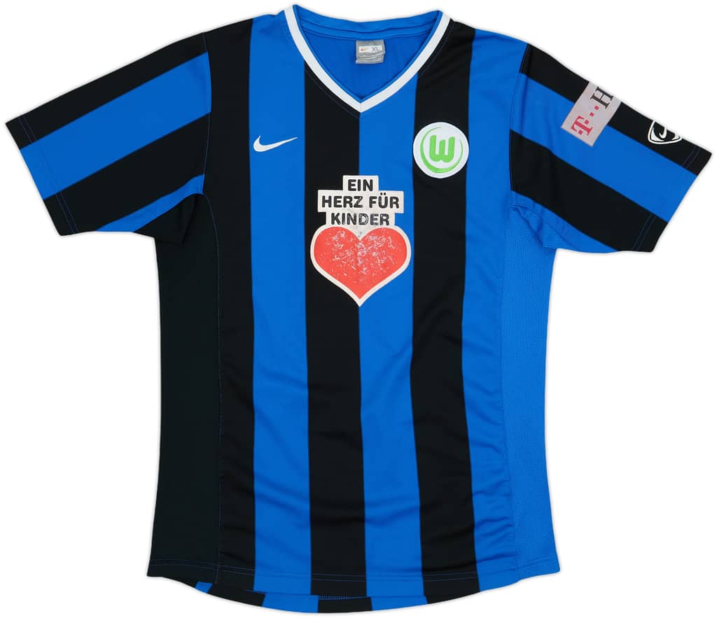 2007-08 Wolfsburg Away Shirt - 6/10 - (XL.Boys)