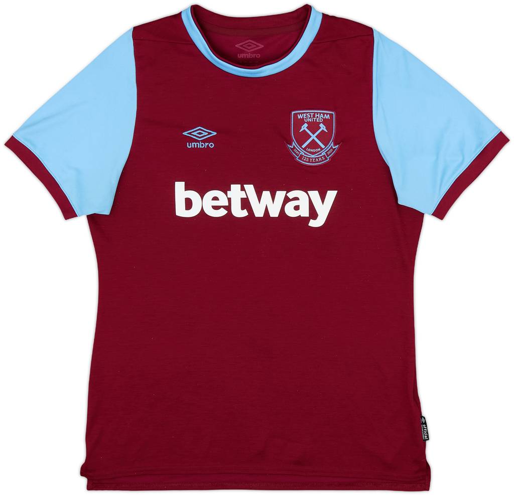 2020-21 West Ham Home Shirt - 8/10 - (Women's M)