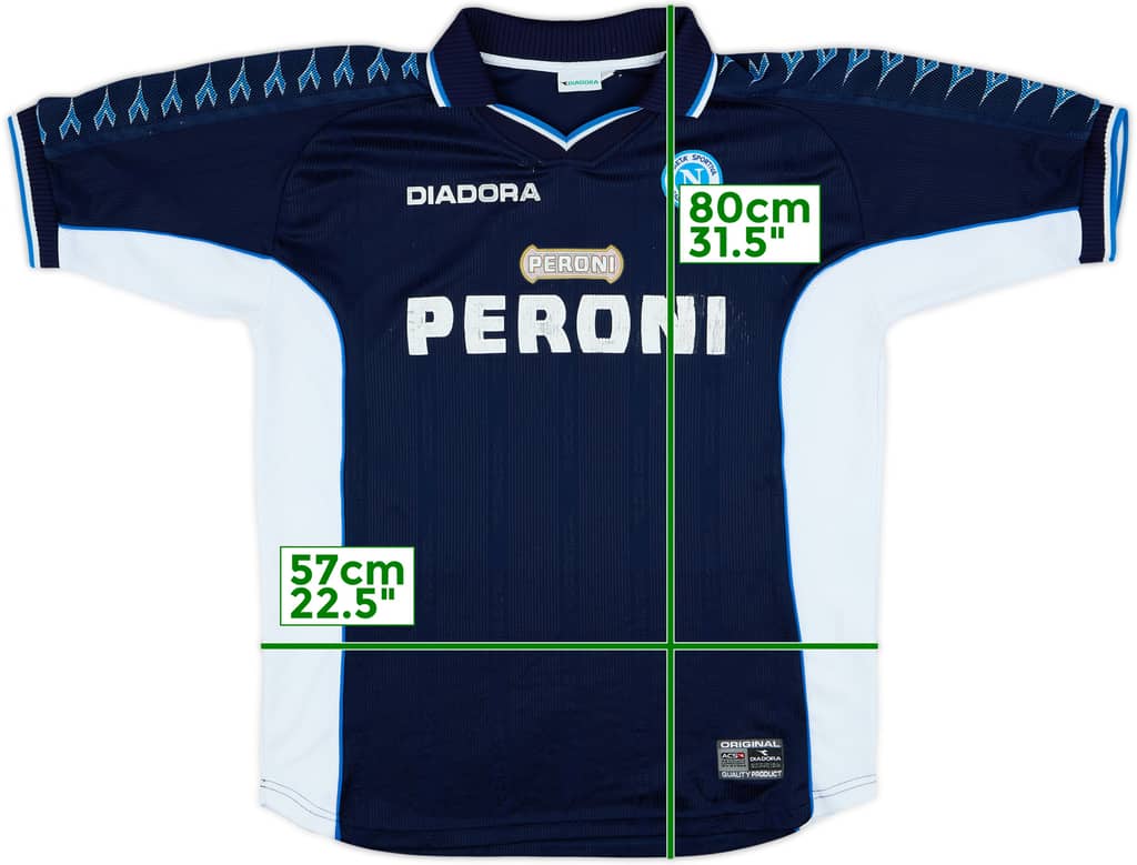 2000-01 Napoli Third Shirt - 5/10 - (L)