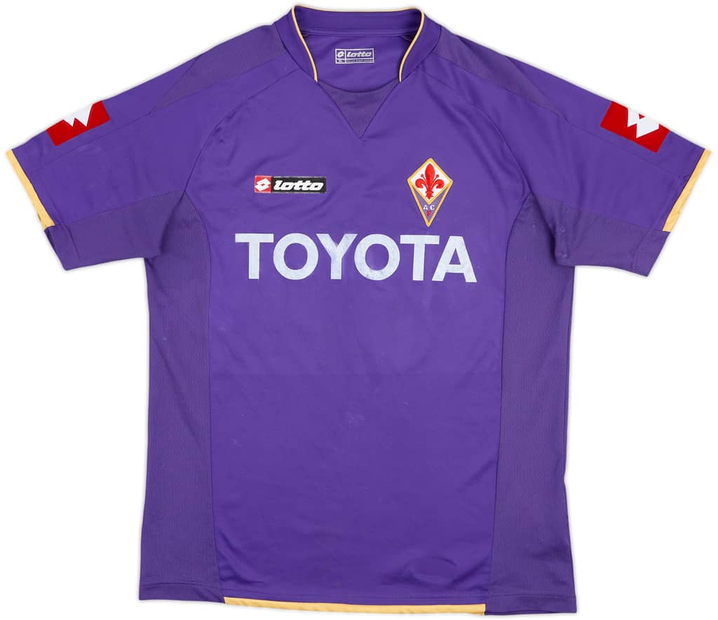 2007-08 Fiorentina Home Shirt - 5/10 - (XL)