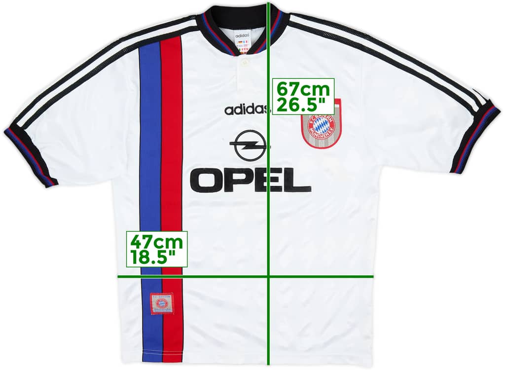 1996-98 Bayern Munich Away Shirt - 5/10 - (S)