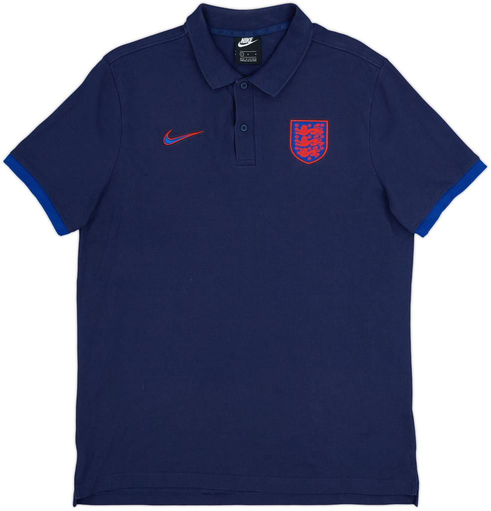 2020-21 England Nike Polo Shirt - 9/10 - (L)