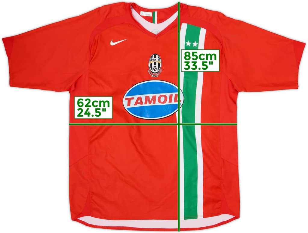 2005-06 Juventus Away Shirt - 6/10 - (XL)