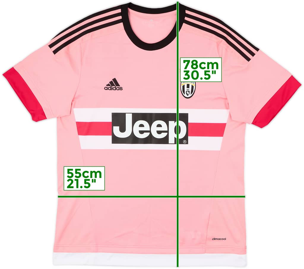 2015-16 Juventus Away Shirt - 9/10 - (L)