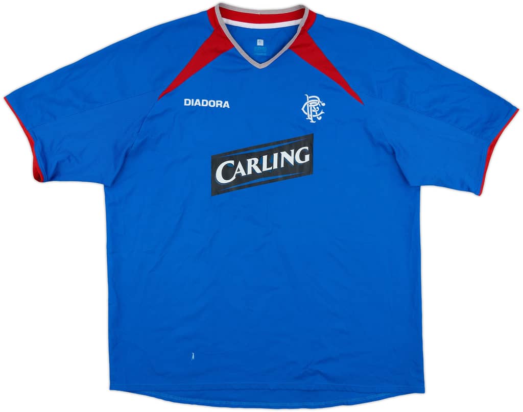 2003-05 Rangers Home Shirt - 4/10 - (XL)