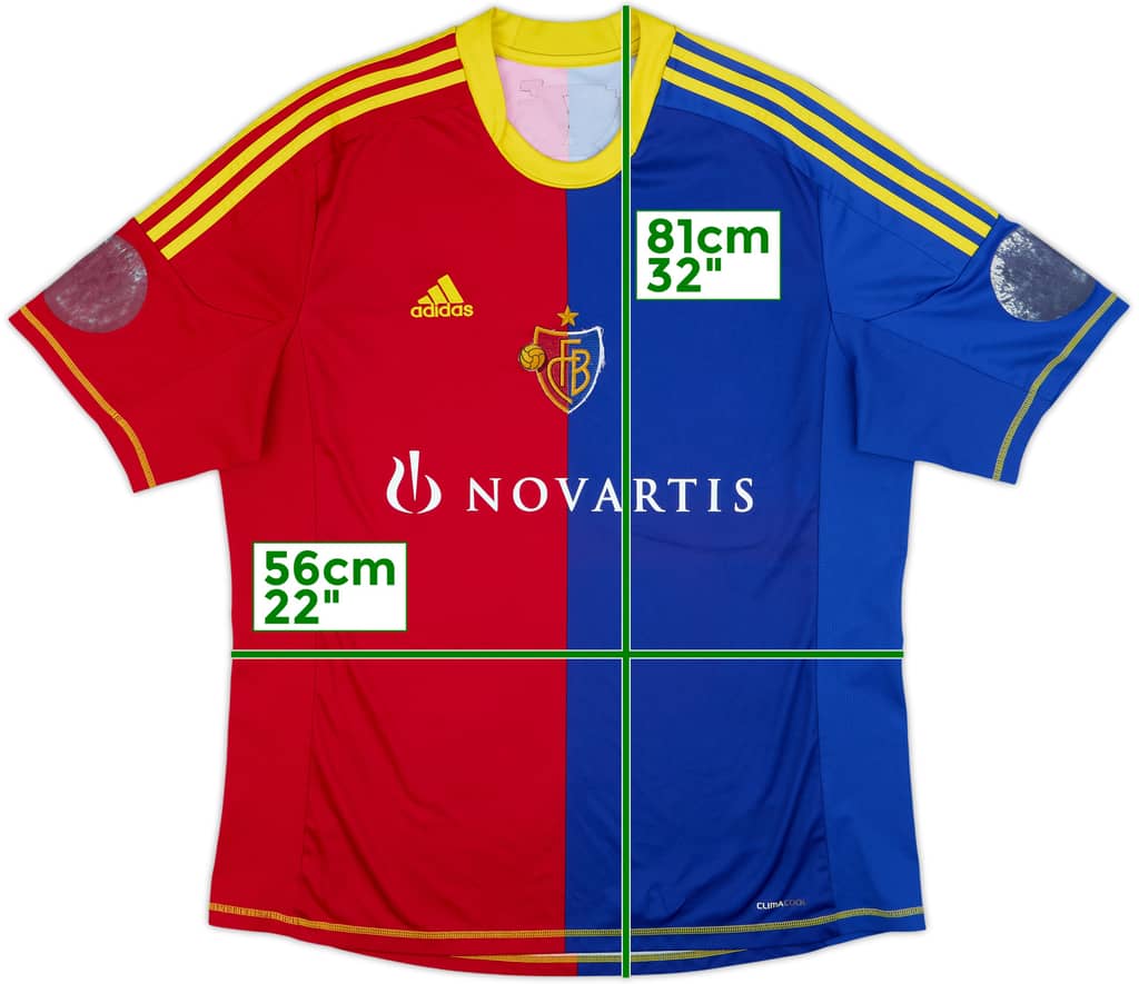 Camiseta de local del FC Basel 2012-13 - 5/10 - (XL)