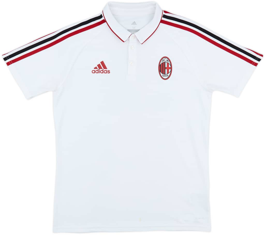 2017-18 AC Milan adidas Polo Shirt - 7/10 - (M)