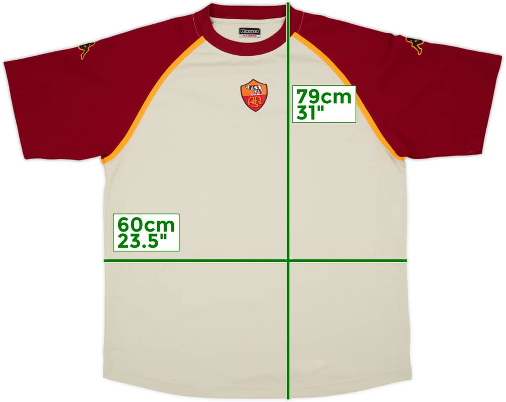 2007-08 Roma Kappa Training Shirt - 9/10 - (XL)