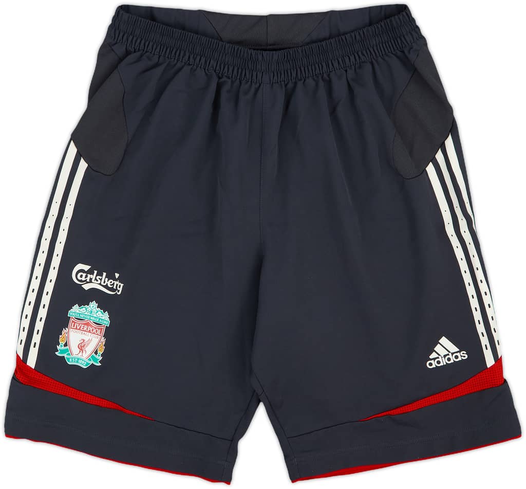 2006-07 Liverpool adidas Formotion Training Shorts - 8/10 - (L)