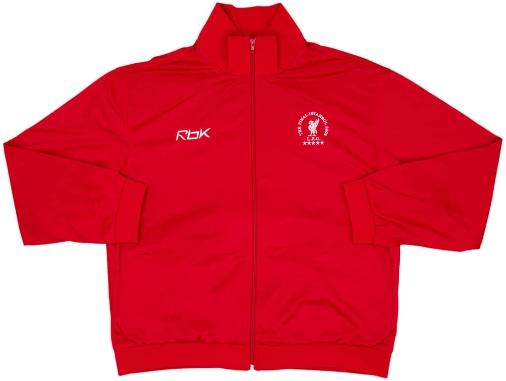 2005 Liverpool Reebok The Final Istanbul Track Jacket - 8/10 - (XXL)