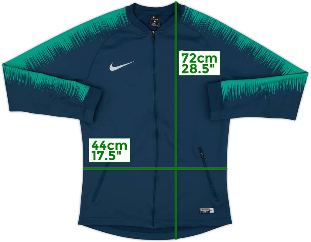 2017-18 Tottenham Nike Track Jacket - 8/10 - (S)