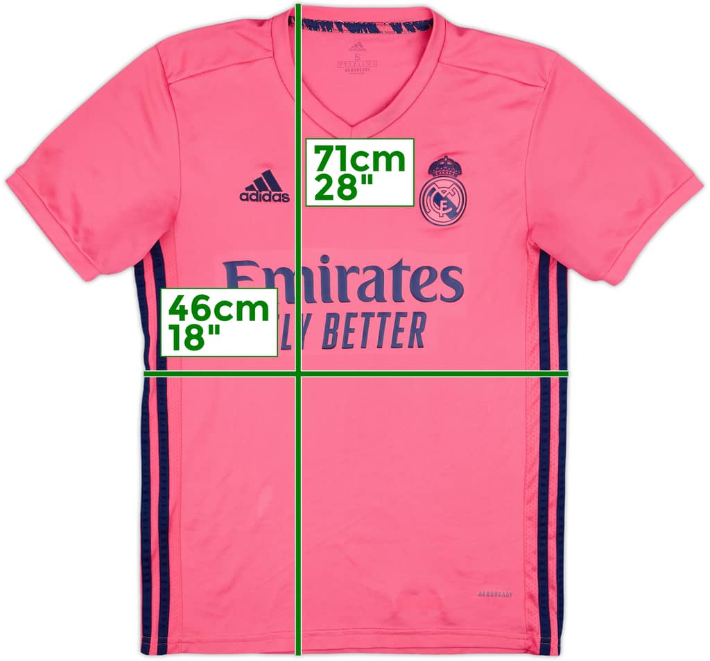 2020-21 Real Madrid Away Shirt - 8/10 - (S)