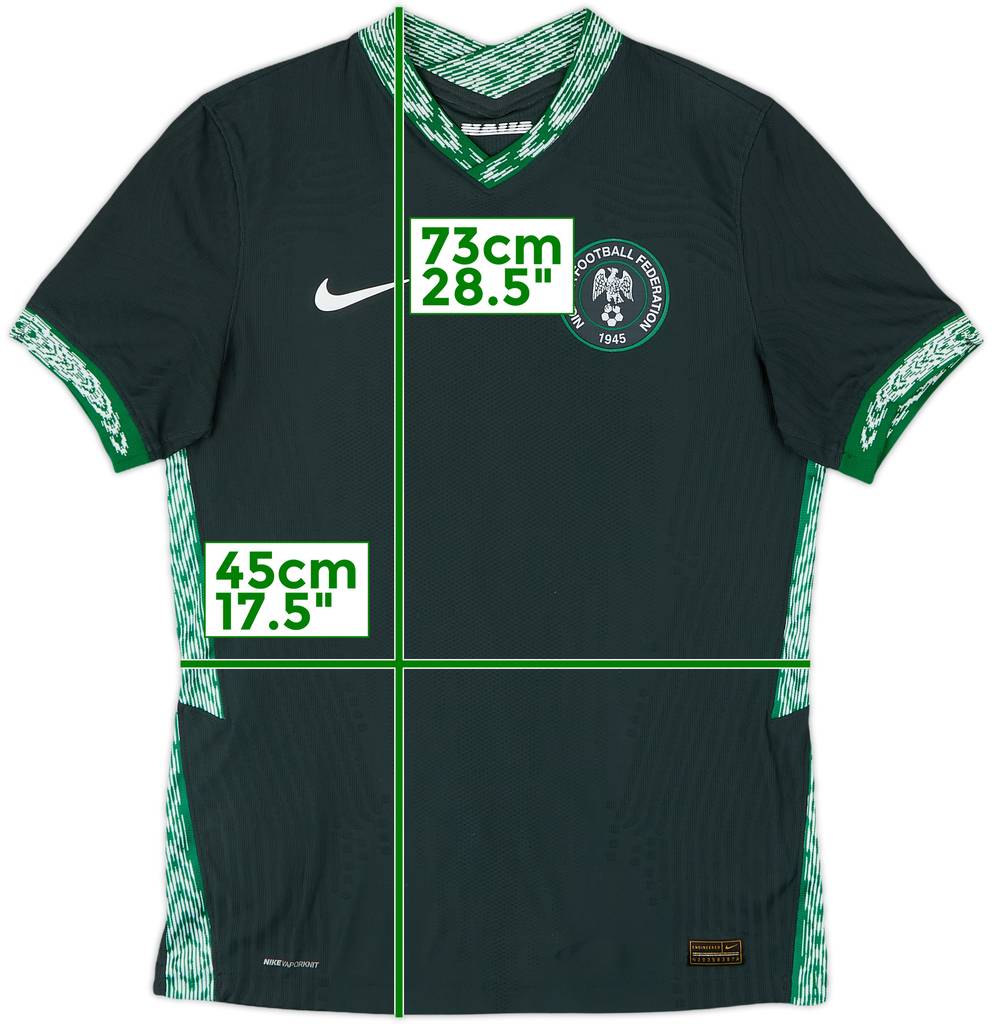 2020-21 Nigeria Authentic Away Shirt - 8/10 - (S)