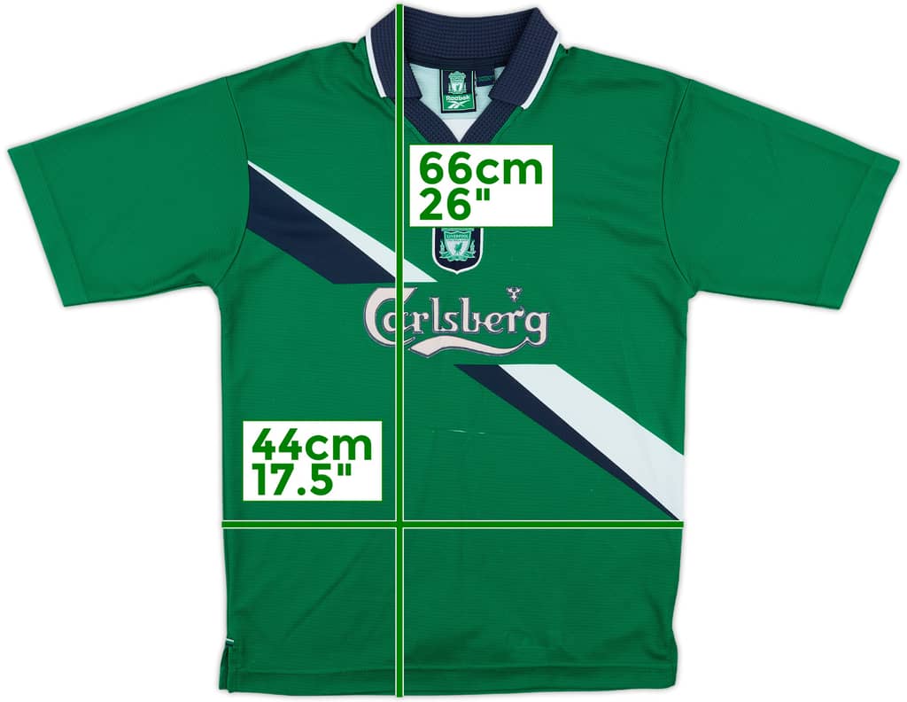 1999-00 Liverpool Away Shirt - 6/10 - (L.Boys)