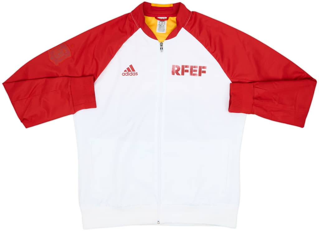 2016-17 Spain RFEF adidas Track Jacket - 8/10 - (XL)