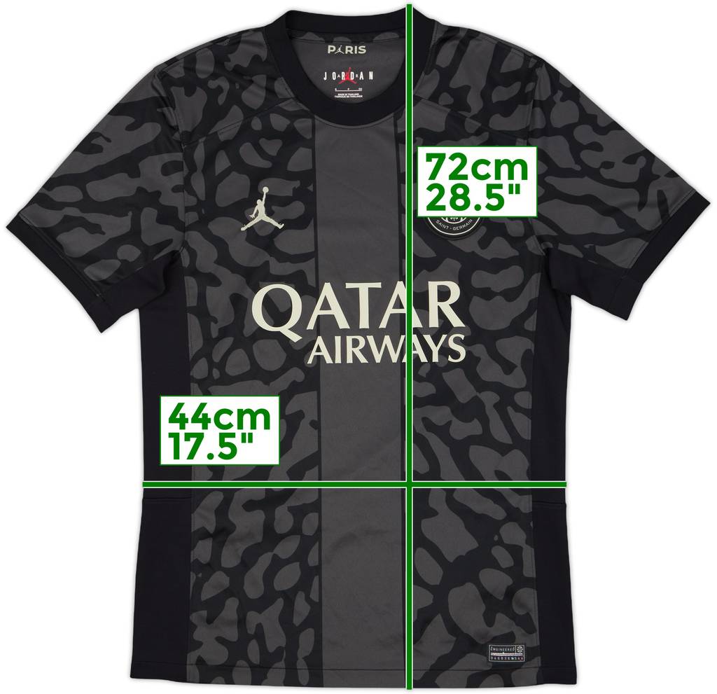 2023-24 Paris Saint-Germain Third Shirt - 9/10 - (S)