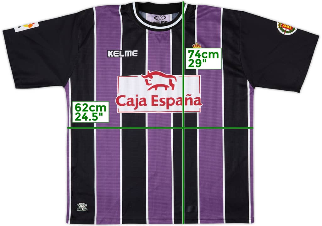 1999-01 Real Valladolid Away Shirt - 8/10 - (L)