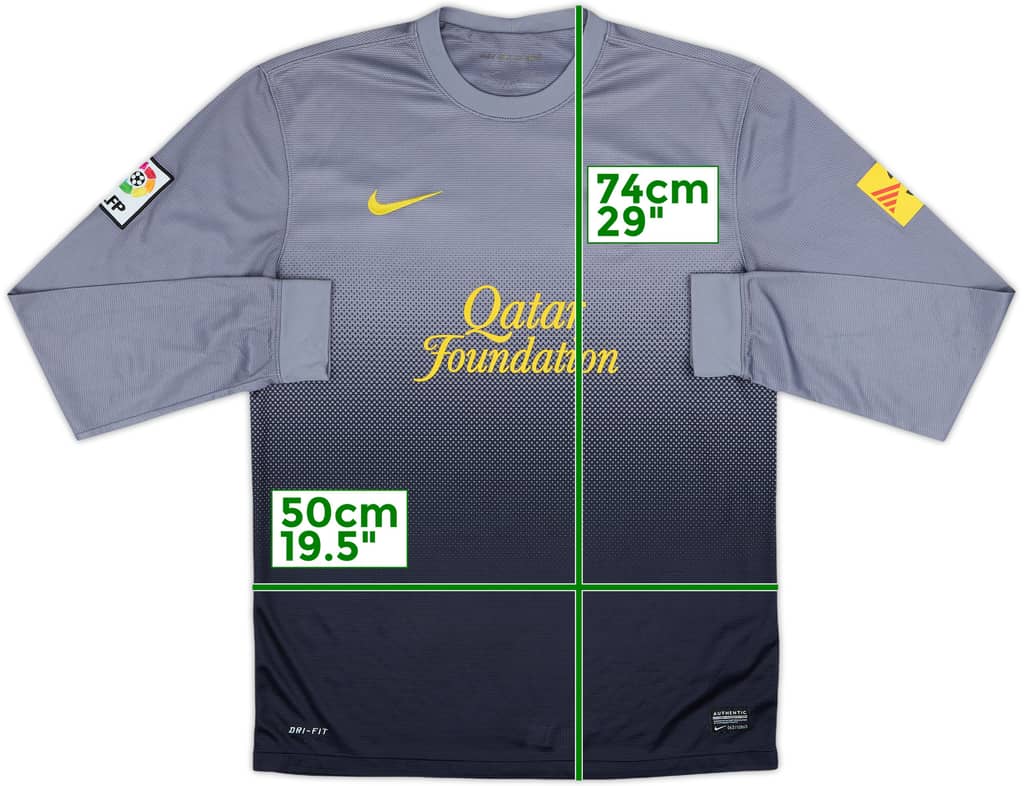 2012-13 Barcelona GK Shirt - 8/10 - (M)