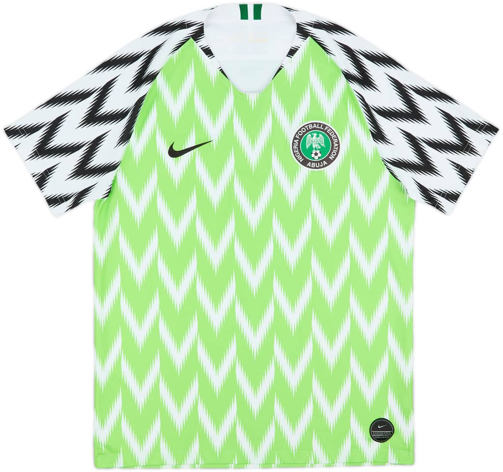 2018-19 Nigeria Home Shirt - 8/10 - (M)