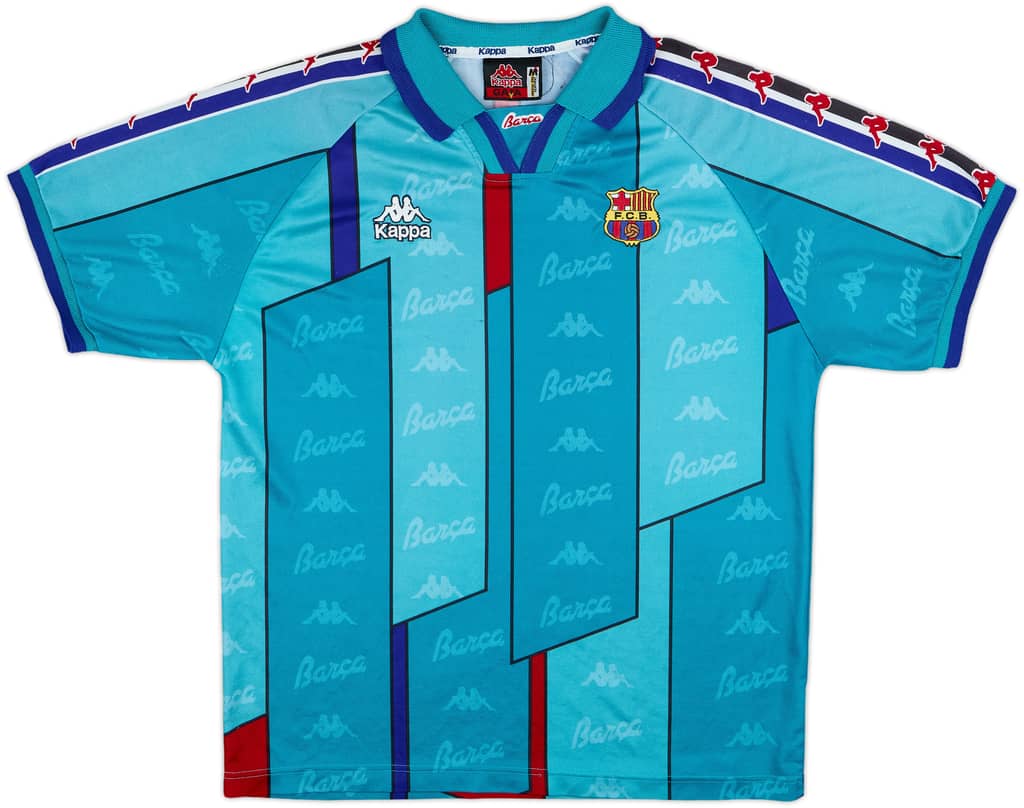 1995-97 Barcelona Away Shirt - 8/10 - (M)