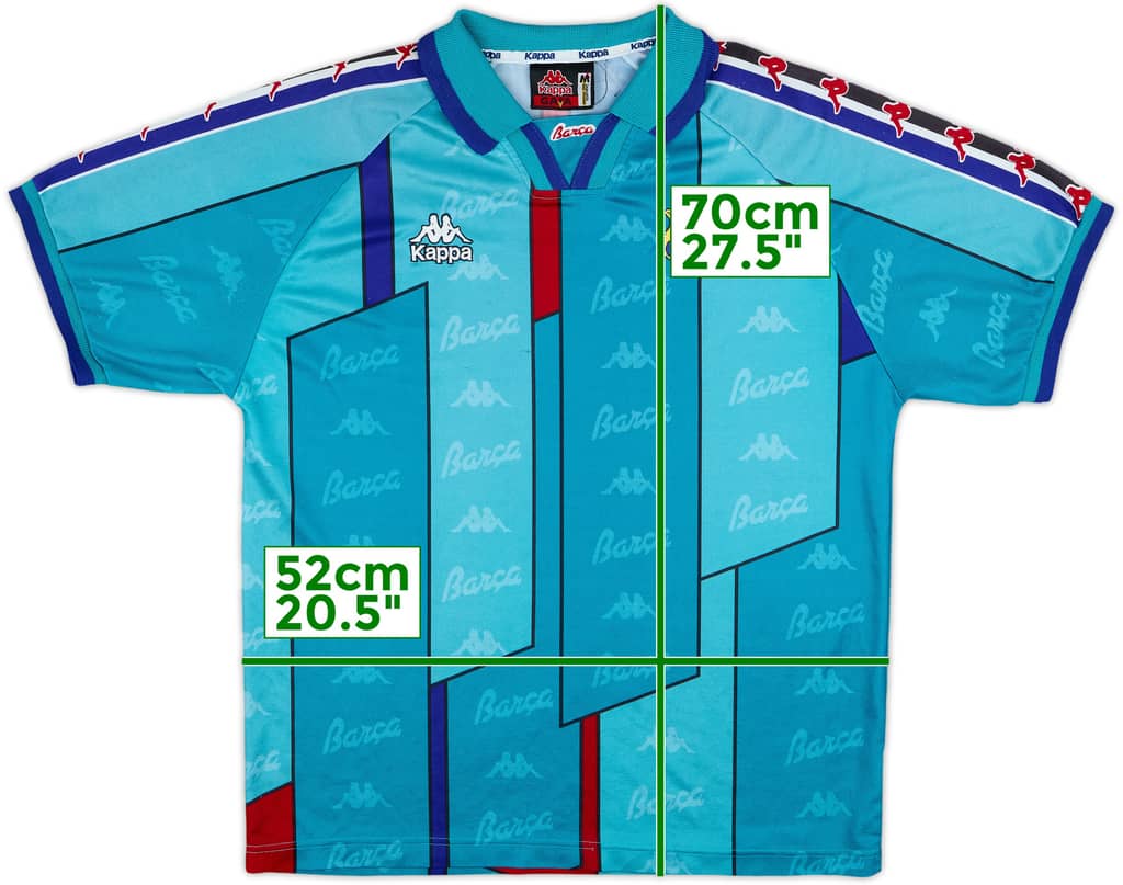 1995-97 Barcelona Away Shirt - 8/10 - (M)